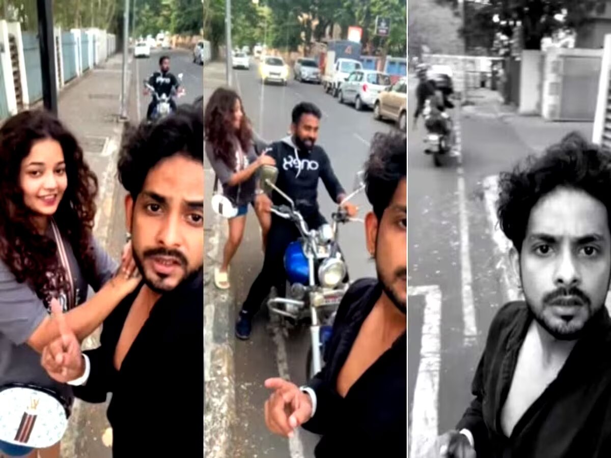 Viral Video : गर्लफ्रेन्ड बॉयफ्रेन्डमध्ये तिसरा! नोटांचं बंडल दाखवताच प्रेयसीचं धक्कादायक कृत्य title=