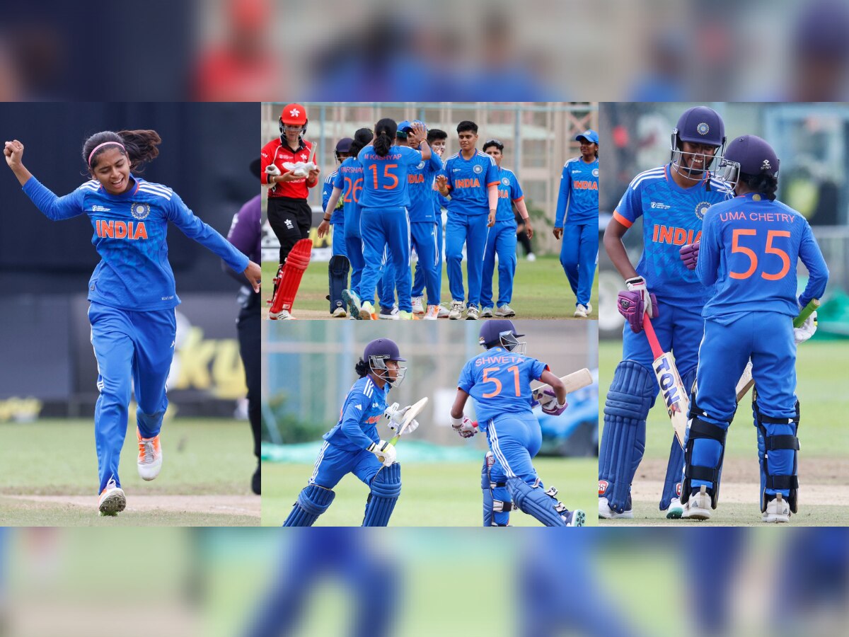 Team India : भारतासमोर अवघ्या 34 रन्सवर 'ही' टीम तंबूत; 20 मिनिटांत टीम इंडियाचा एशिया कपमध्ये पहिला विजय title=