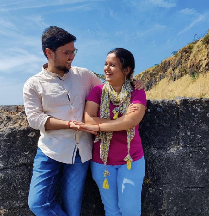 little champs fame prathamesh laghate and mugdha vaishampayan in a relationship photo viral 