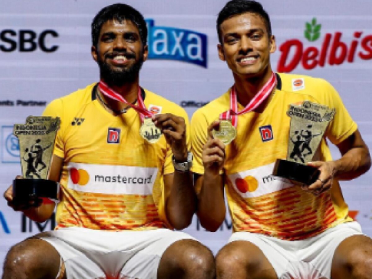 Indonesia Open 2023: भारताच्या सात्विक-चिरागने रचला इतिहास; 41 वर्षात पहिल्यांदाच असं घडलं! title=