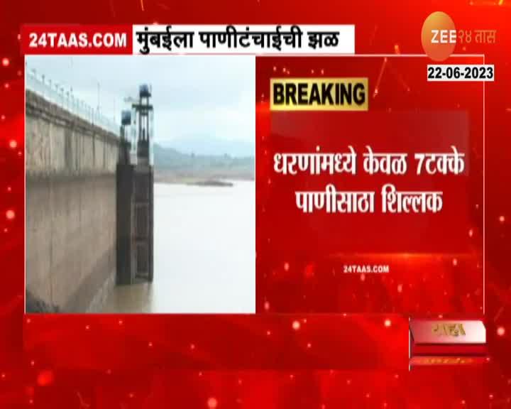 Mumbai Water Shortage मुंबईकरांनो पाणी जपून वापरा! पाणीटंचाईची झळ