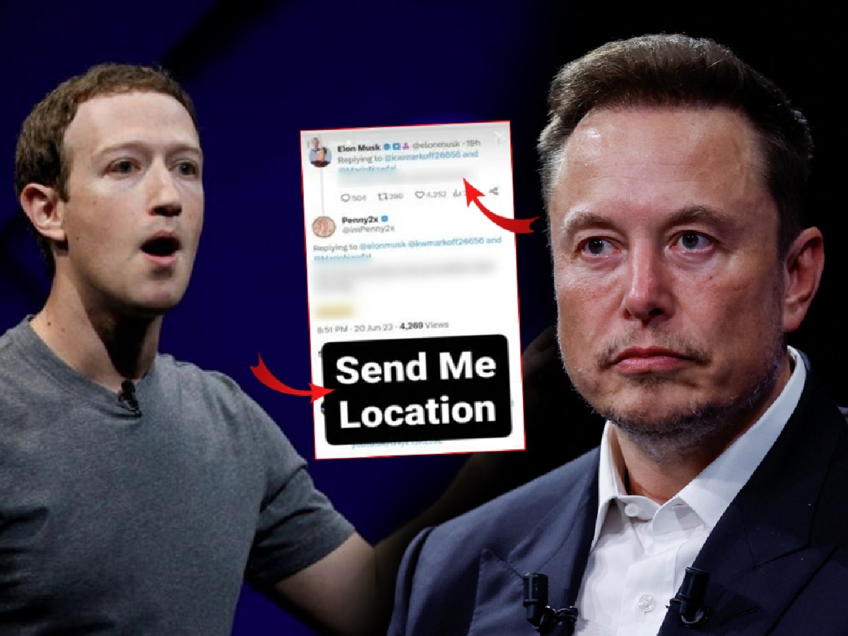 तू फक्त जागा सांग! Zuckerberg ने स्वीकारलं Elon Musk चं Challenge, आता पुढे काय? title=