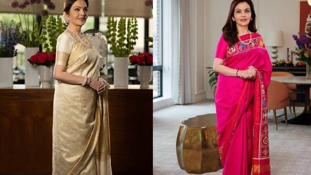 Nita Ambani Saree at White House