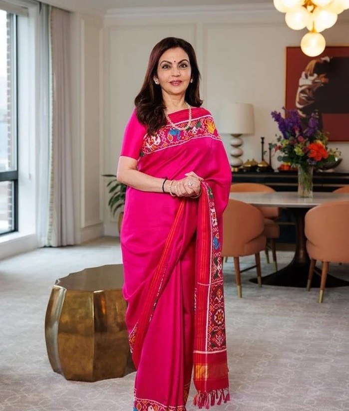 Nita Ambani Saree at White House