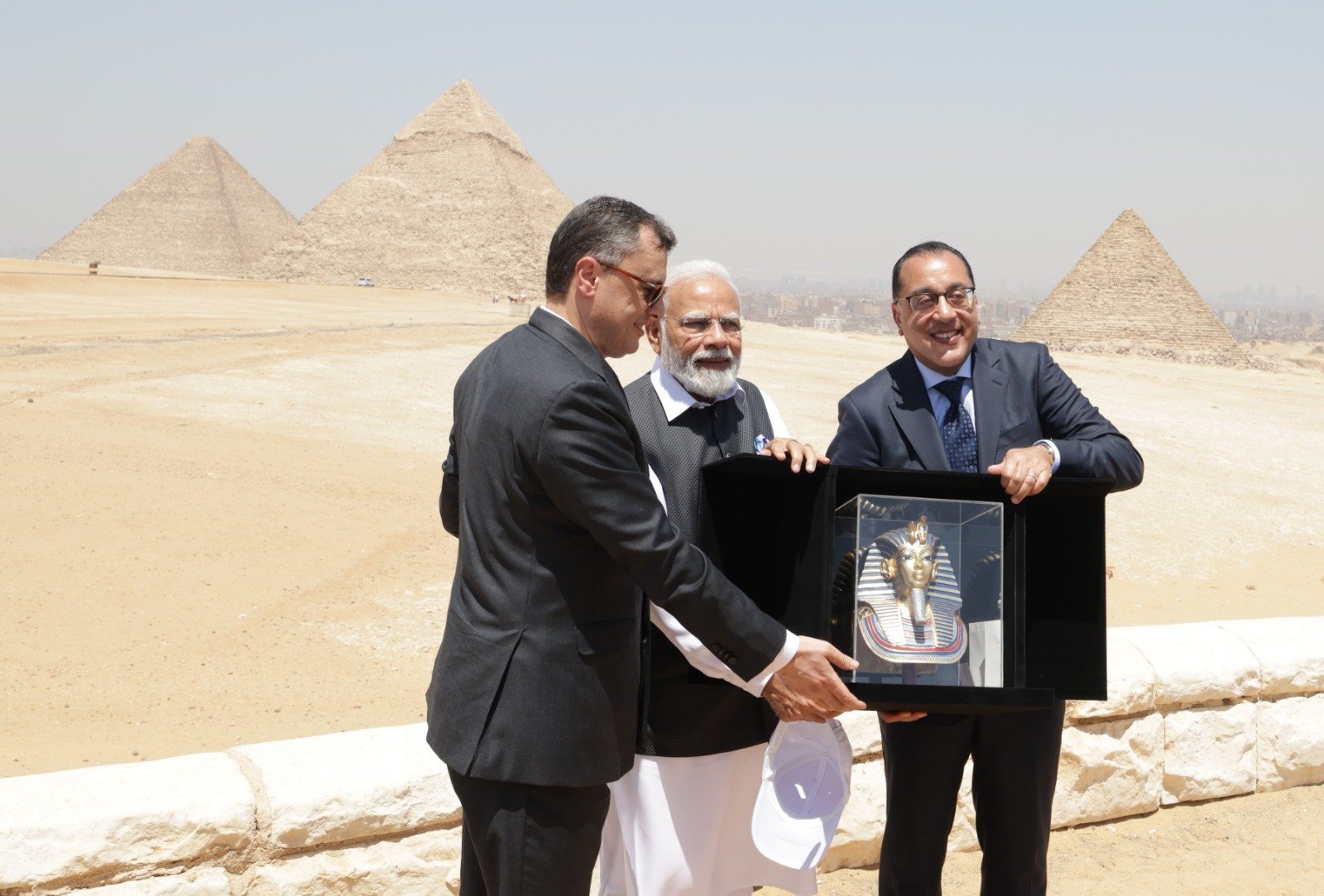 PM Modi Visits Great Pyramid of Giza