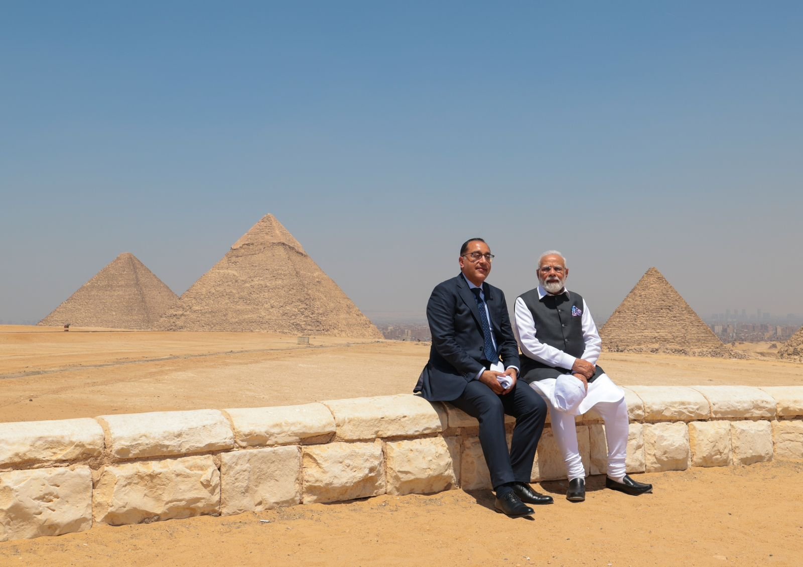 PM Modi Visits Great Pyramid of Giza