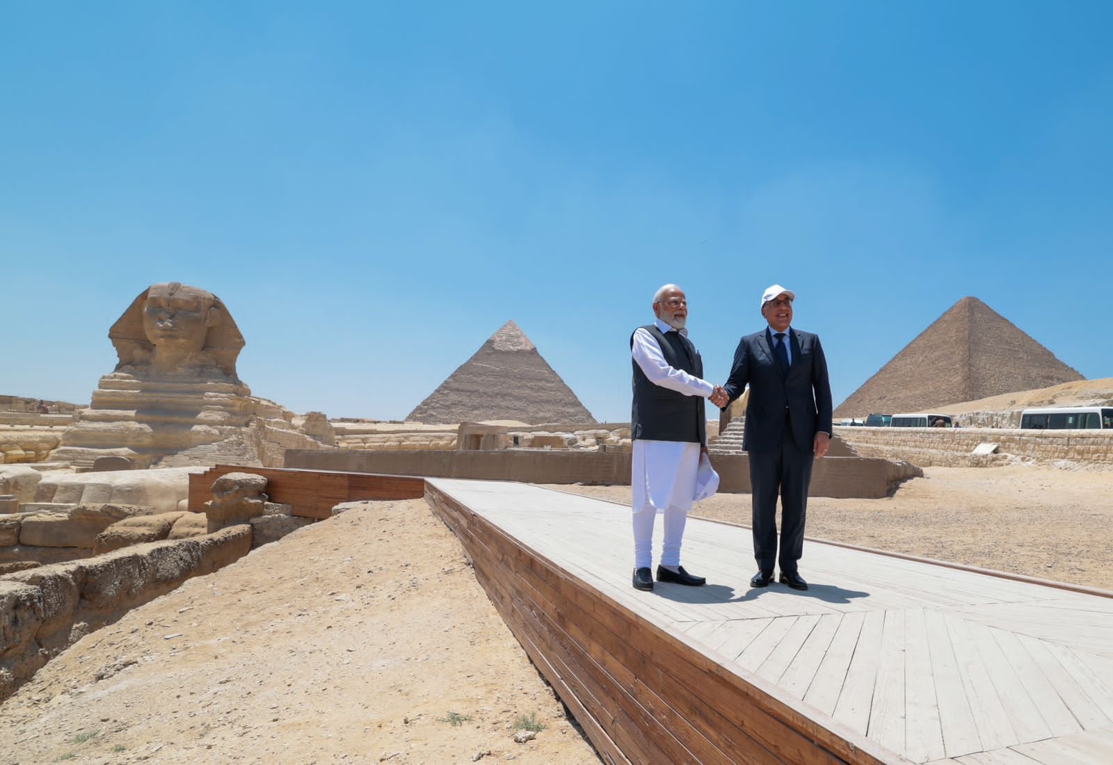 PM Modi Visits Great Pyramid of Giza