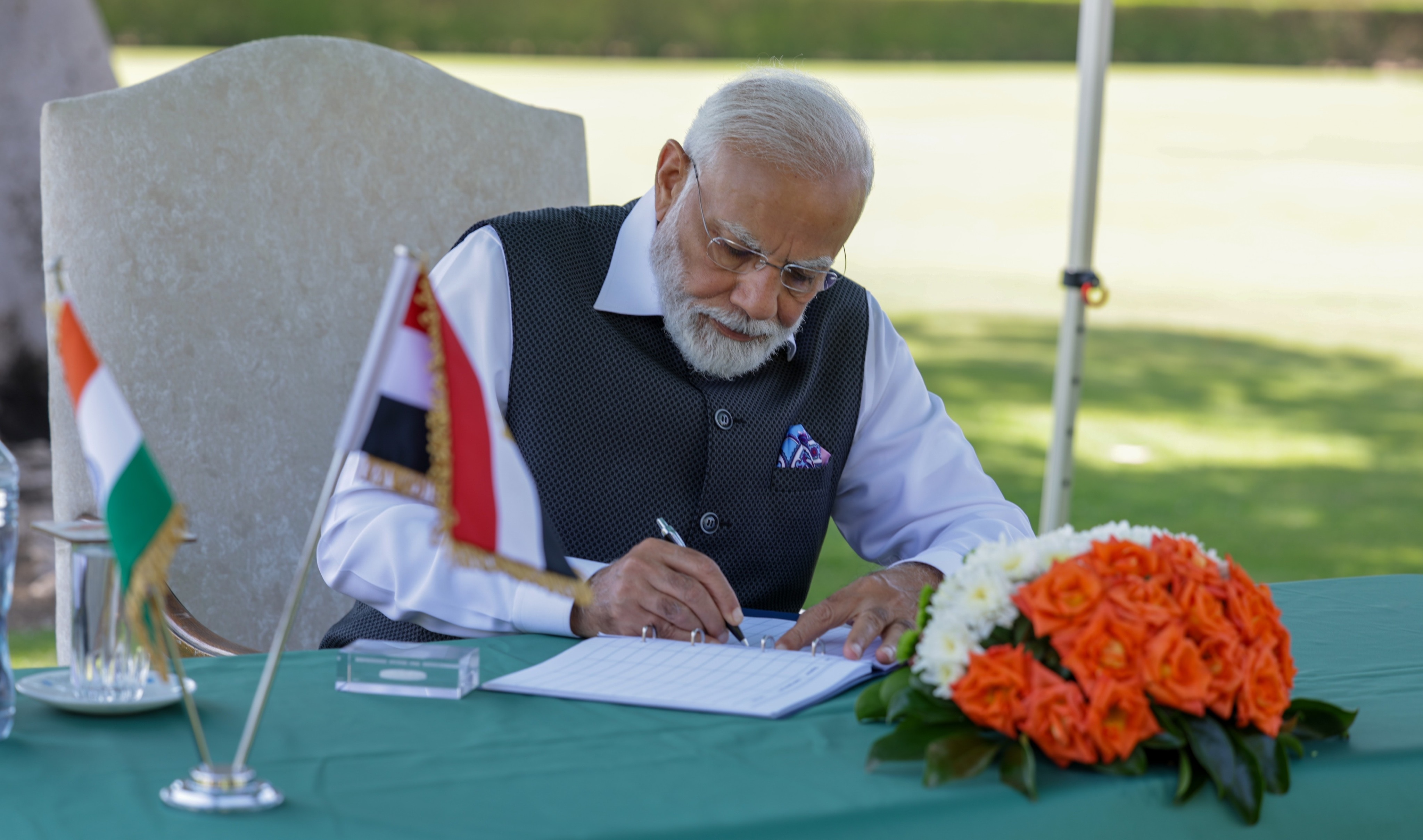 PM Modi Visits Great Pyramid of Giza