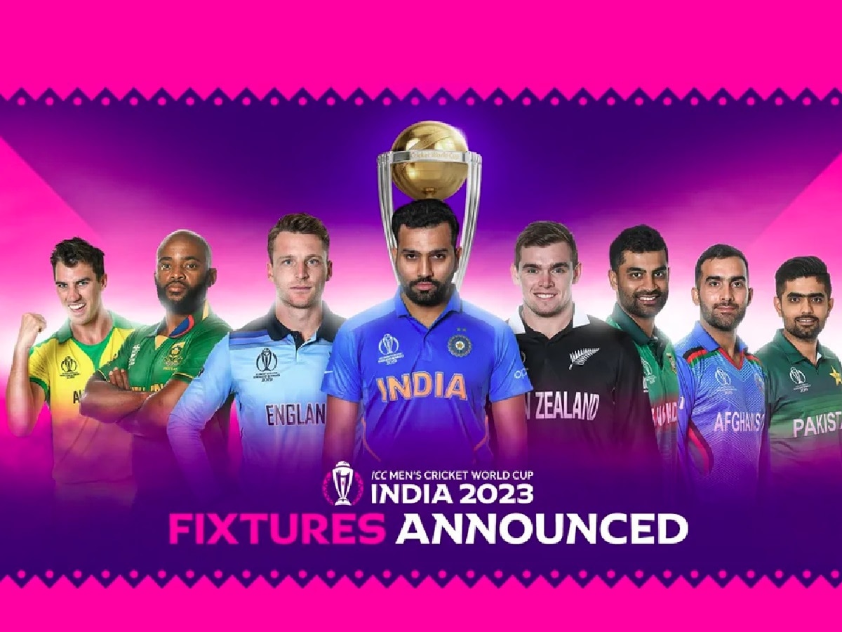 ICC World Cup 2023 च्या वेळापत्रकाची घोषणा! पाहा कधी, कुठे, कसे खेळवले जाणार सामने title=