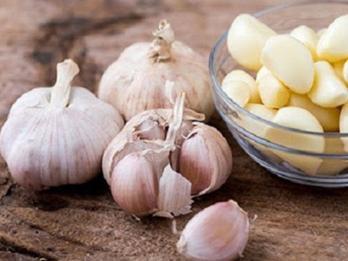 how to take garlic  in the morning in marathi