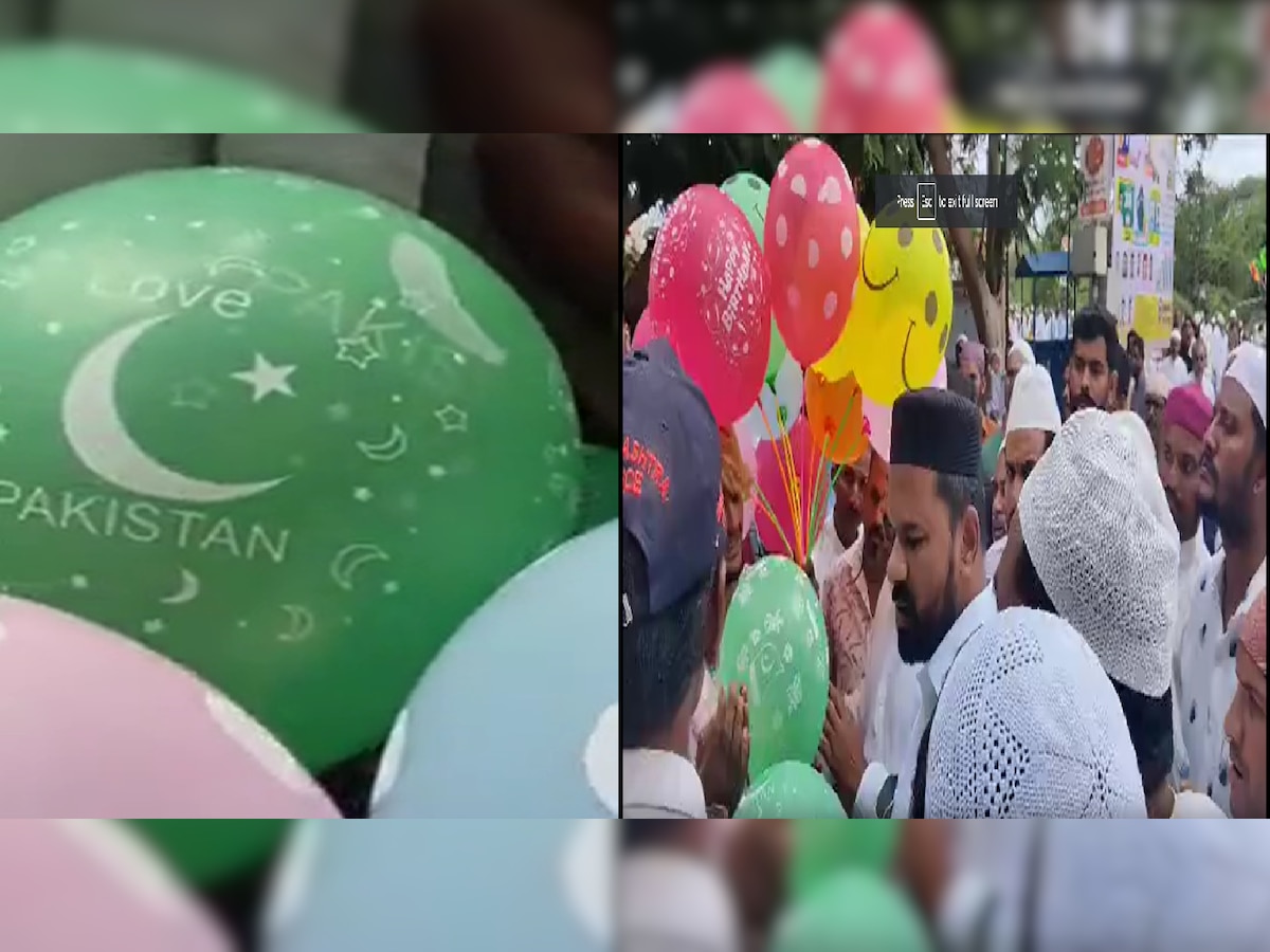 सोलापुरात Love Pakistan लिहिलेल्या फुग्यांची विक्री, मुस्लिम बांधवांनी दिलं पकडून title=