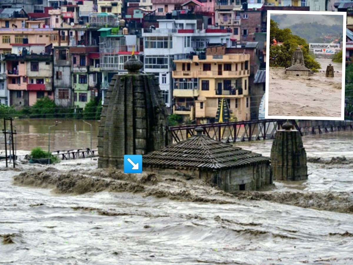 पुराचं पाणीही 'या' शंकराच्या मंदिराला हलवू शकलं नाही; हिमाचलमधील 500 वर्षं जुनं 'केदारनाथ' मंदिर title=