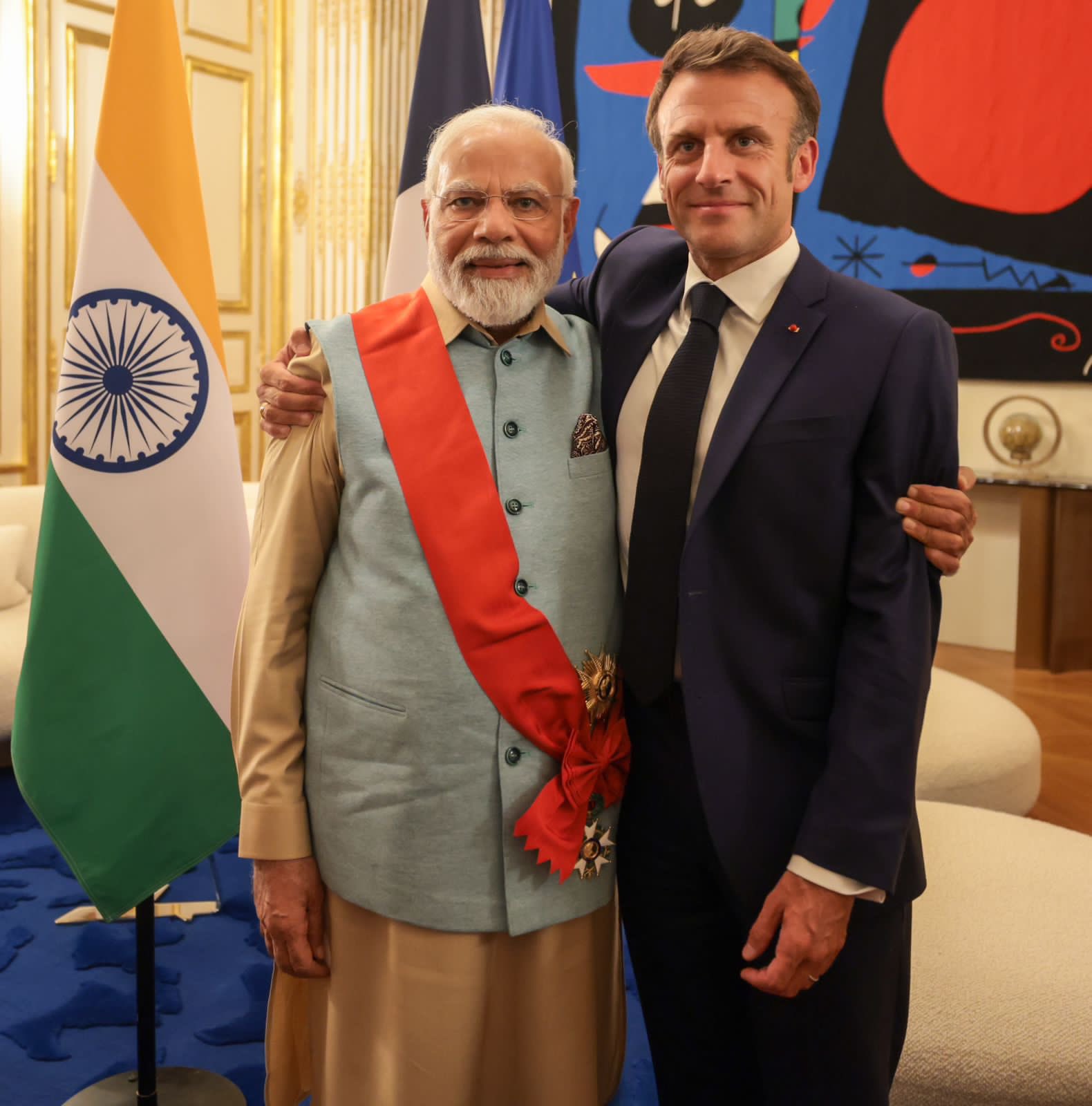 Grand Cross of the Legion of Honour To PM Modi