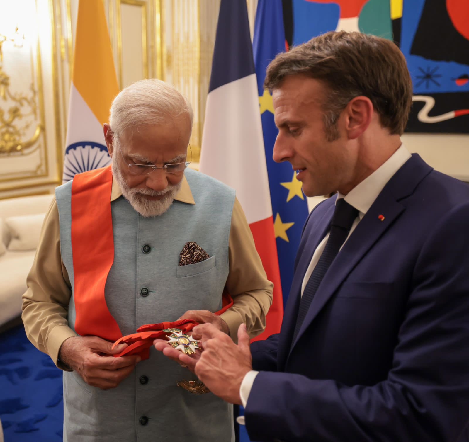 Grand Cross of the Legion of Honour To PM Modi