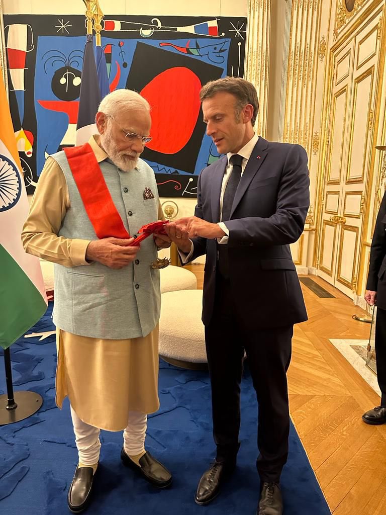 Grand Cross of the Legion of Honour To PM Modi