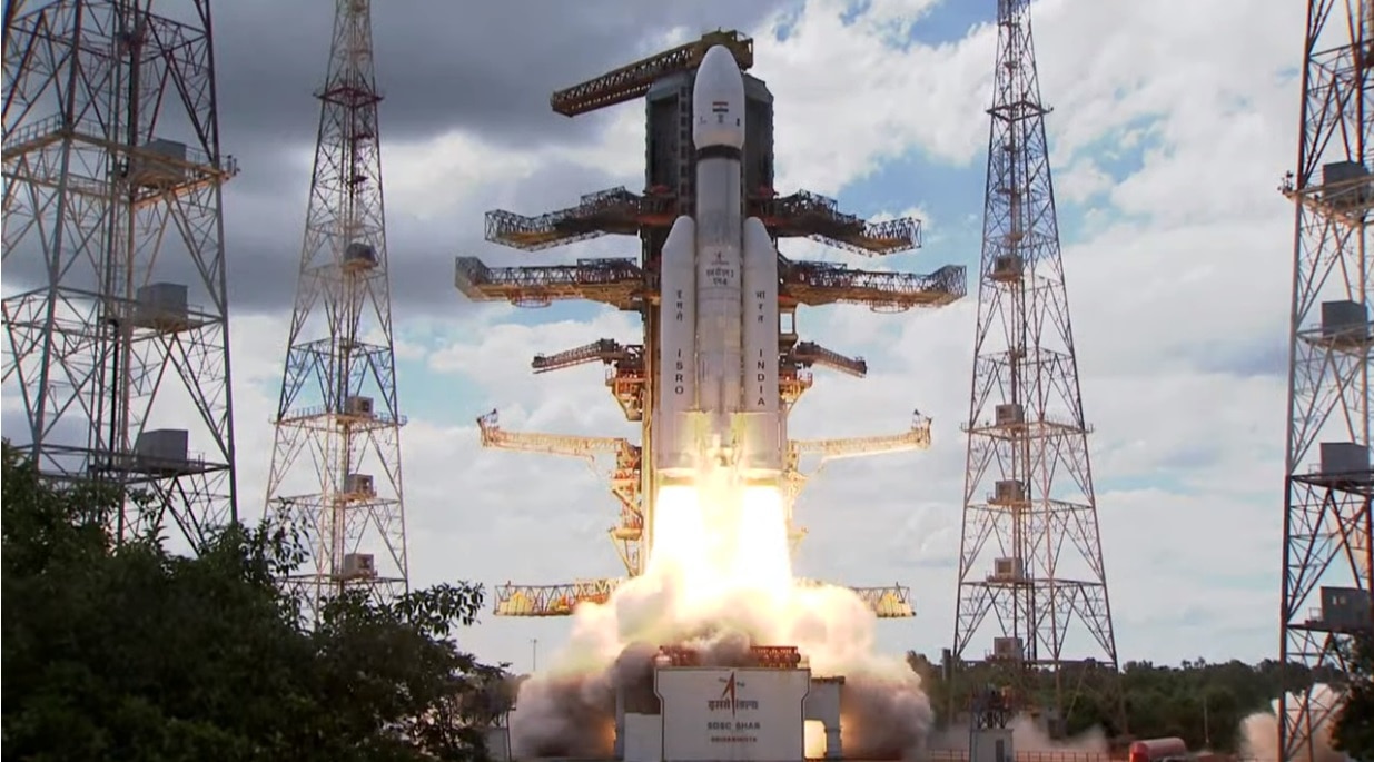 Photos ISRO Chandrayaan 3 Launched Successfully From sriharikota satish dhawan space centre