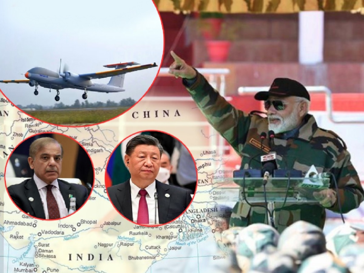 चीन, पाकिस्तानचं काही खरं नाही! भारतीय सीमांवर Drones घालणार गस्त; मोदी सरकार खर्च करणार 10000 कोटी title=