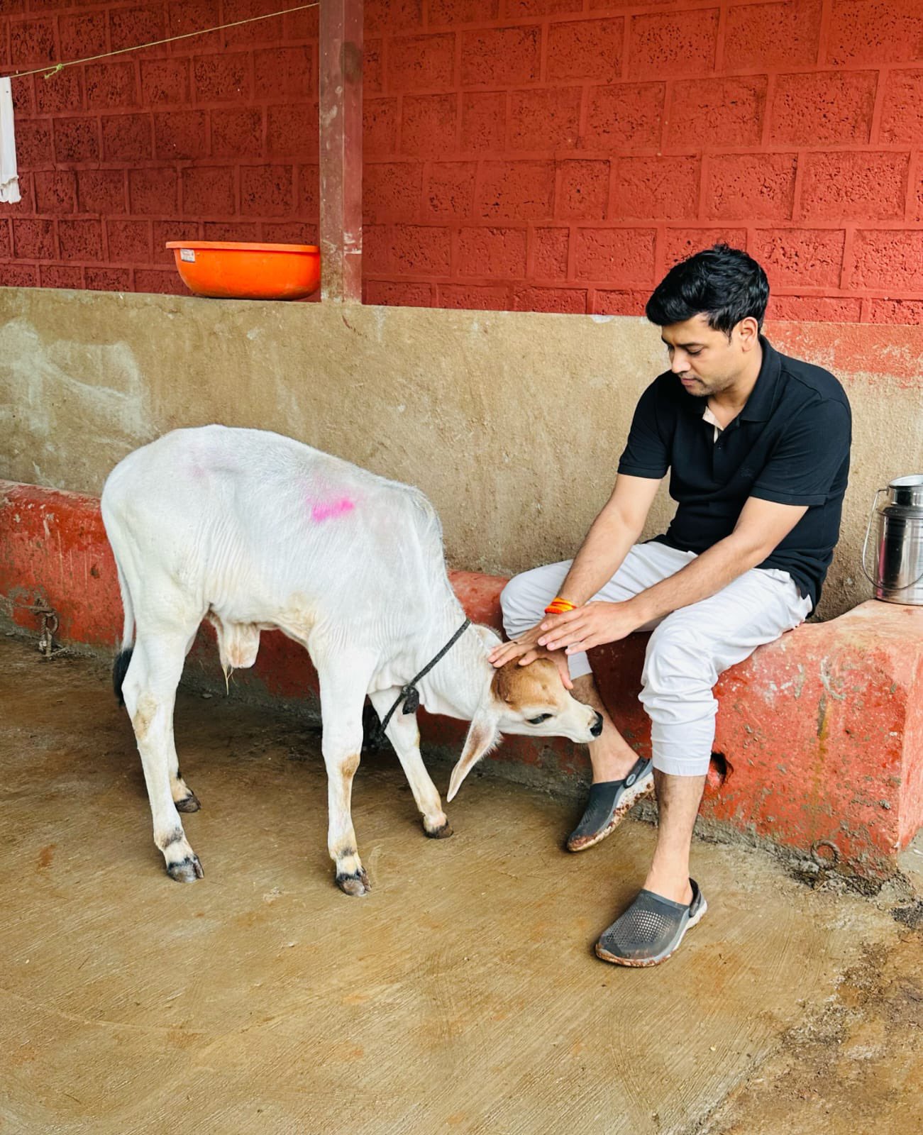 CM Eknath Shinde Son MP Dr Shrikant Shinde Worked In Farm Photos Go viral