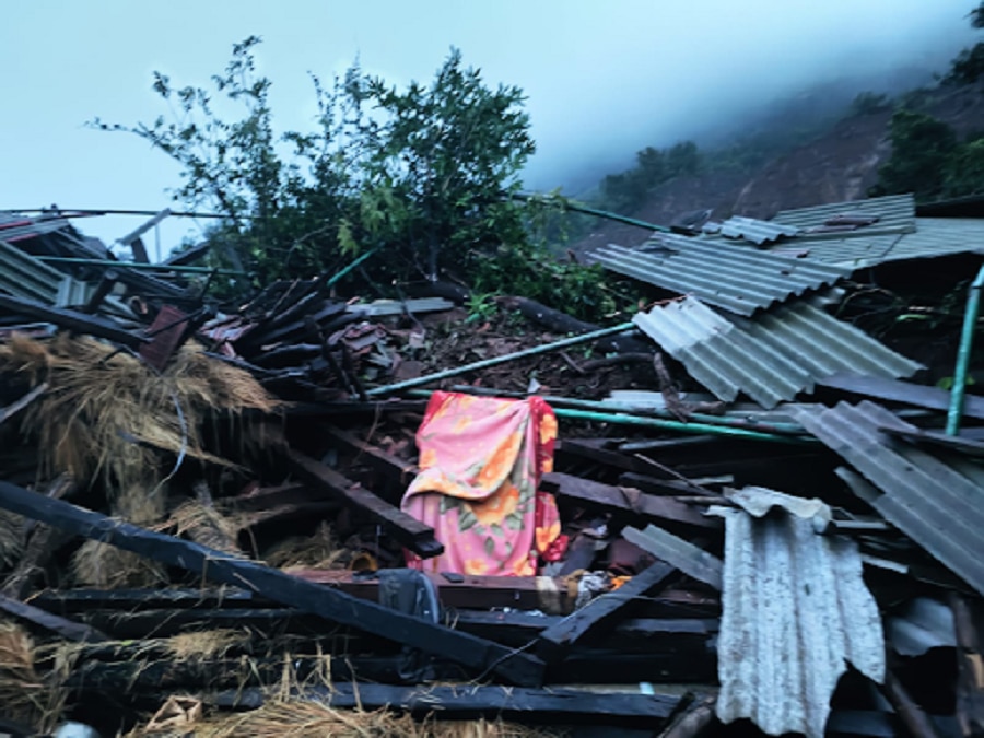 Raigad Khalapur Irshalgad Landslide horrifying photos 