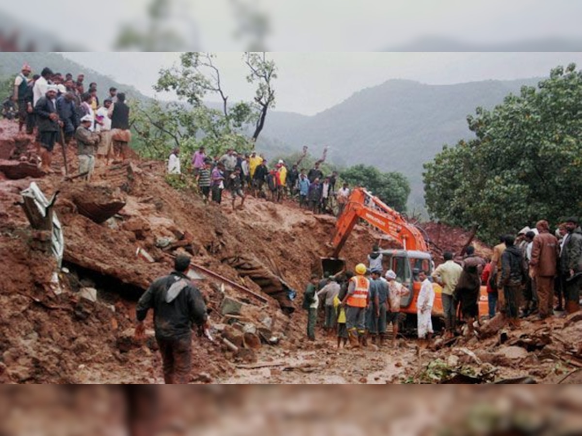 Malin Landslide: 44 घरं ढिगाऱ्याखाली, 151 मृतदेह; माळीण दुर्घटनेची काळीज चिरणारी आठवण title=