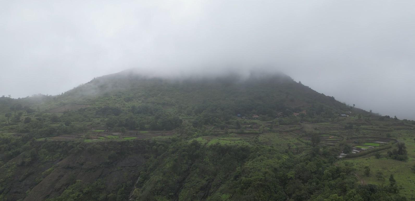 Irshawadi Landslide Before And After Photos