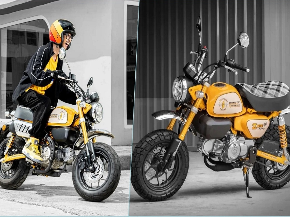 Honda Monkey: होंडाने लाँच केली 125 CC ची जबरदस्त बाईक, जाणून घ्या फिचर्स आणि किंमत title=