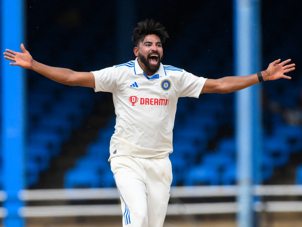 IND Vs WI Mohammed Siraj 2nd Indian After Kapil Dev To Take 5