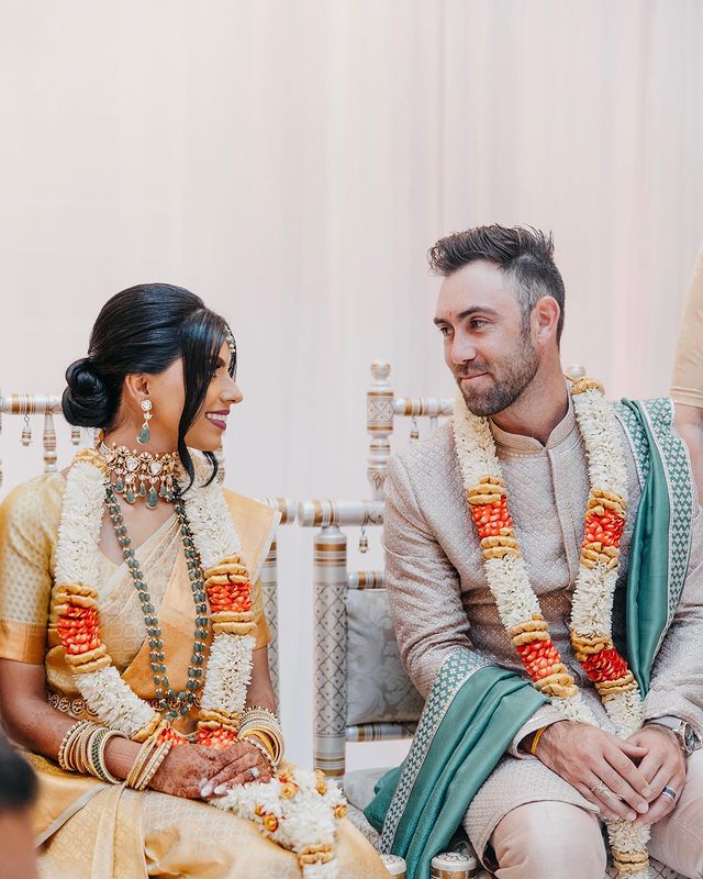 Indian Ritual Baby Shower Adorable Photos Of Vini Raman Glenn Maxwell Wife Goes Viral