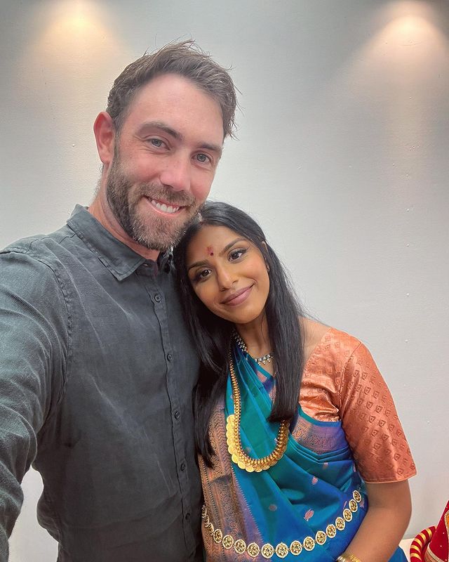 Indian Ritual Baby Shower Adorable Photos Of Vini Raman Glenn Maxwell Wife Goes Viral