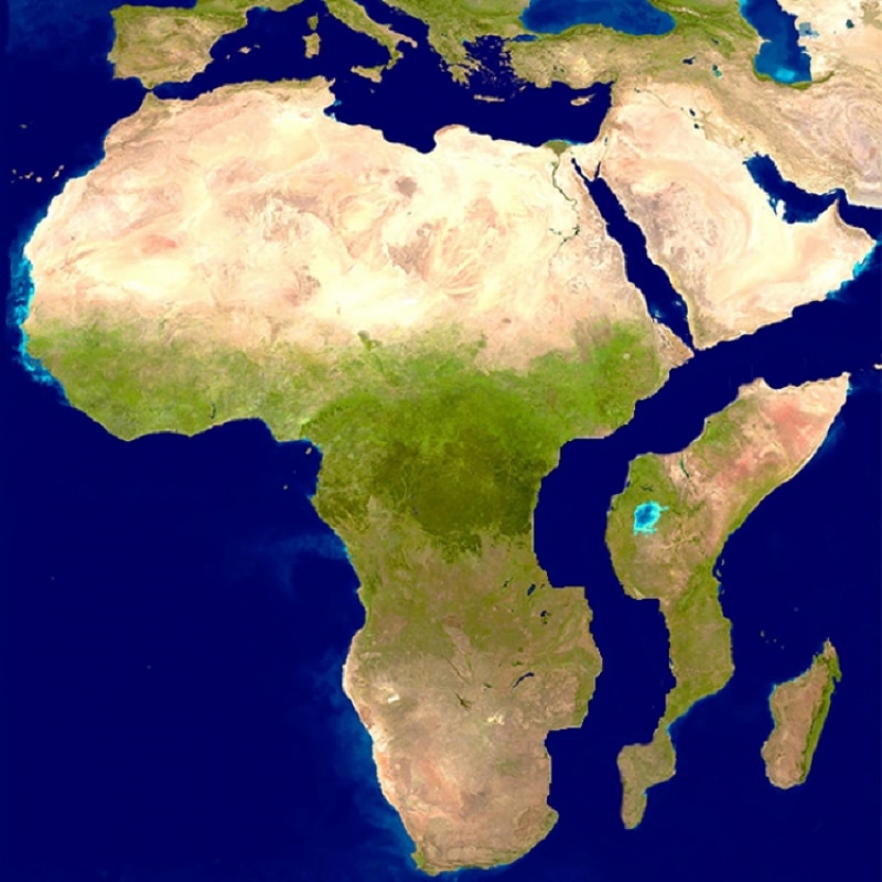 Africa Continent Splitting into two Possibility Of Forming New Ocean world news 