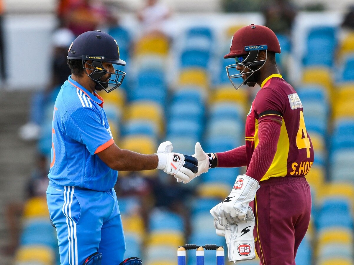 India vs West Indies: फक्त 115 धावा, 23 व्या ओव्हरलाच खेळ खल्लास; तरीही भारतीय खेळाडूंकडून रेकॉर्ड्सचा पाऊस title=