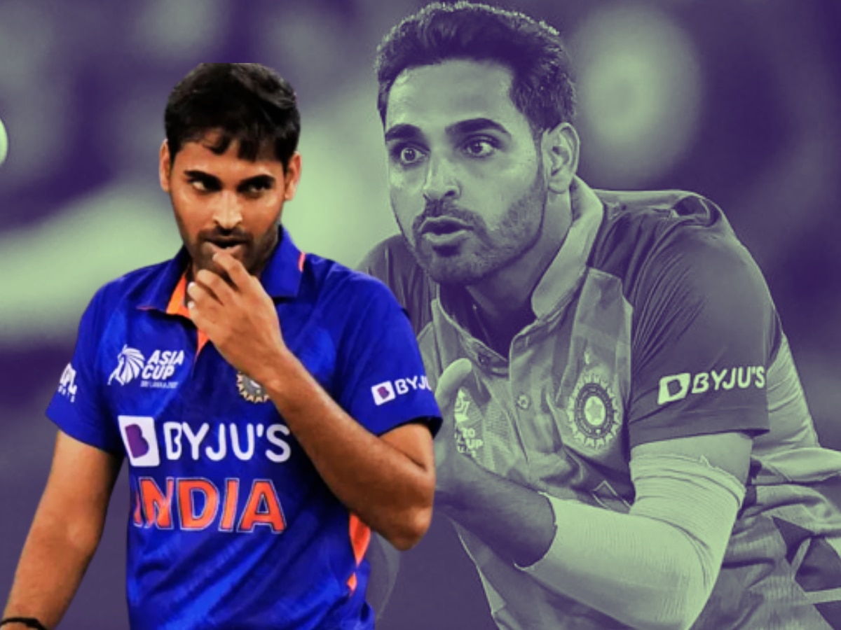 Bhuvneshwar Kumar: टीम इंडियाच्या 'स्विंग बादशाह'ने उडवली खळबळ; कॅप्टन रोहित शर्माचं टेन्शन वाढलं!  title=