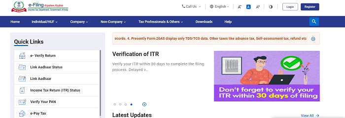 How to file file income tax return online on last day 