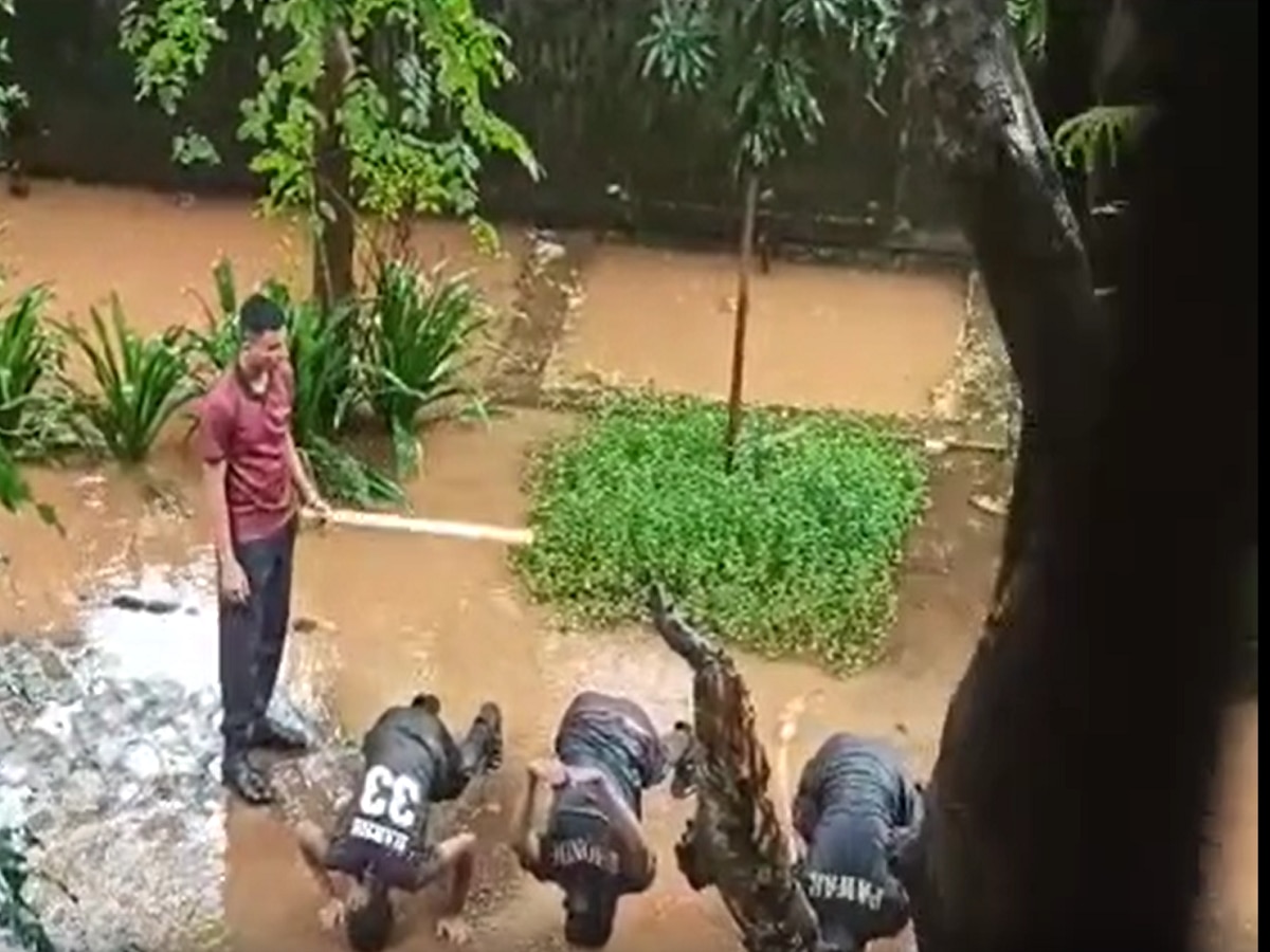 NCCच्या विद्यार्थ्यांवर तालिबानी अत्याचार, ठाण्यातील जोशी-बेडेकर कॉलेजमधला Video व्हायरल