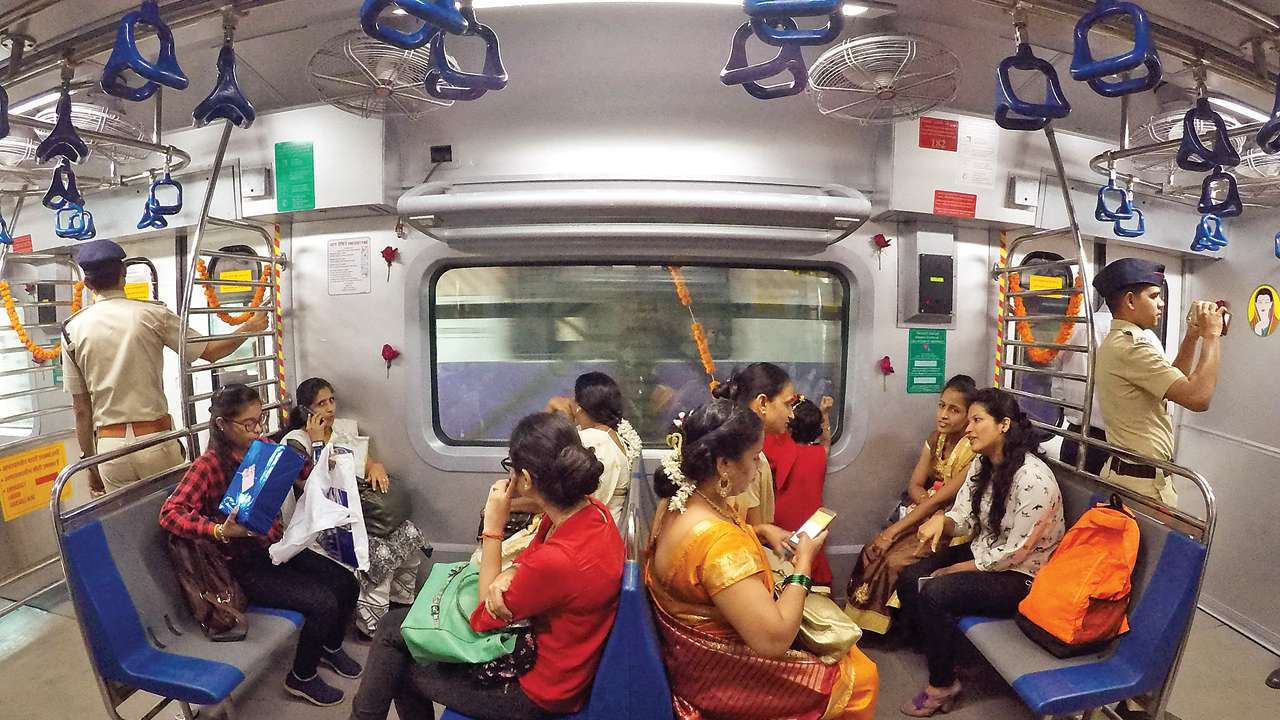 Mumbai Local Trains talk back system Facility start Safety of women 