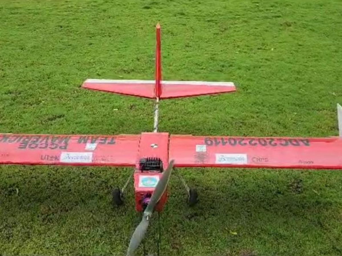 Pimpri Chinchawad Unique drone send food and medicines to remote areas