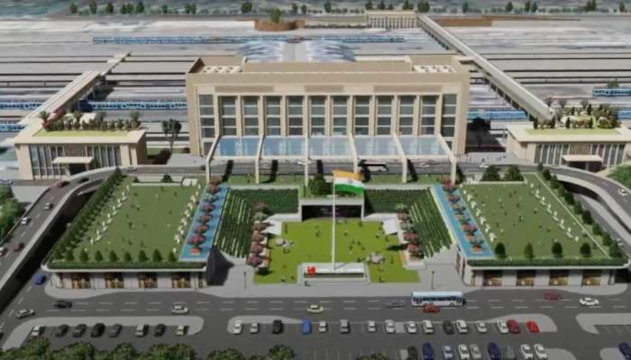 Indian railway stations change world class under amrut bharat station scheme