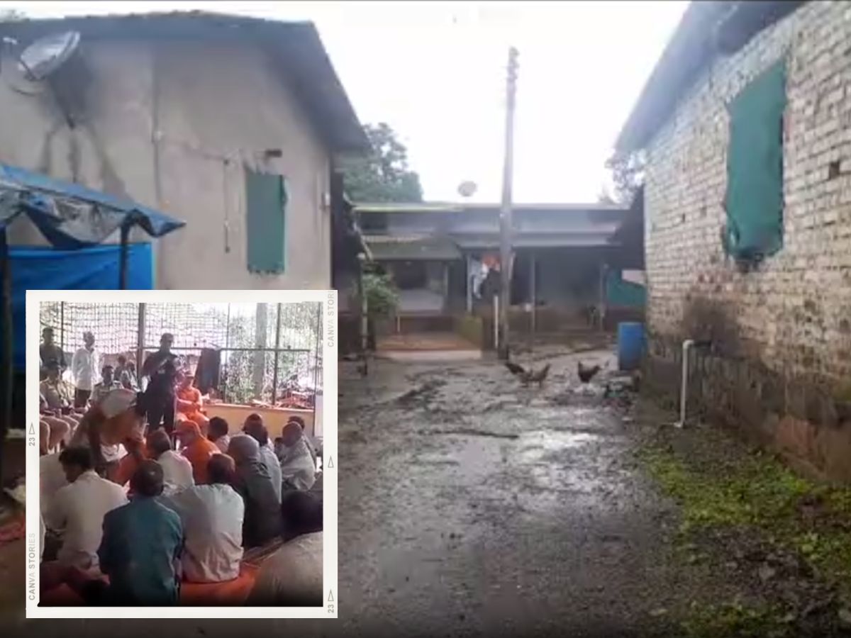 महाडच्या 'या' गावात जमिनीतून गूढ आवाज! गावकऱ्यांमध्ये दहशत, प्रशासनाकडून इशारा महाडच्या 'या' गावात जमिनीतून गूढ आवाज! गावकऱ्यांमध्ये दहशत, प्रशासनाकडून इशारा