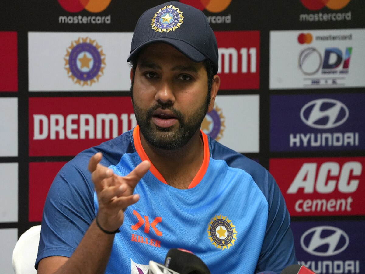 Rohit Sharma : थाळीत सजवून वर्ल्डकप मिळत नाही...; वर्ल्डकप जिंकण्याच्या प्रश्नावर संतापला हिटमॅन? title=