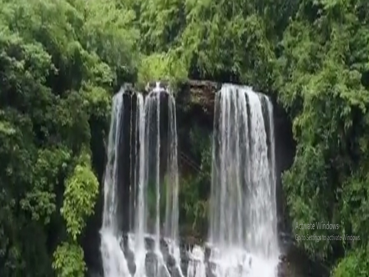 famous Savatkada waterfall in Konkan is a must see during monsoons Just 5 km from Mumbai Goa Highway