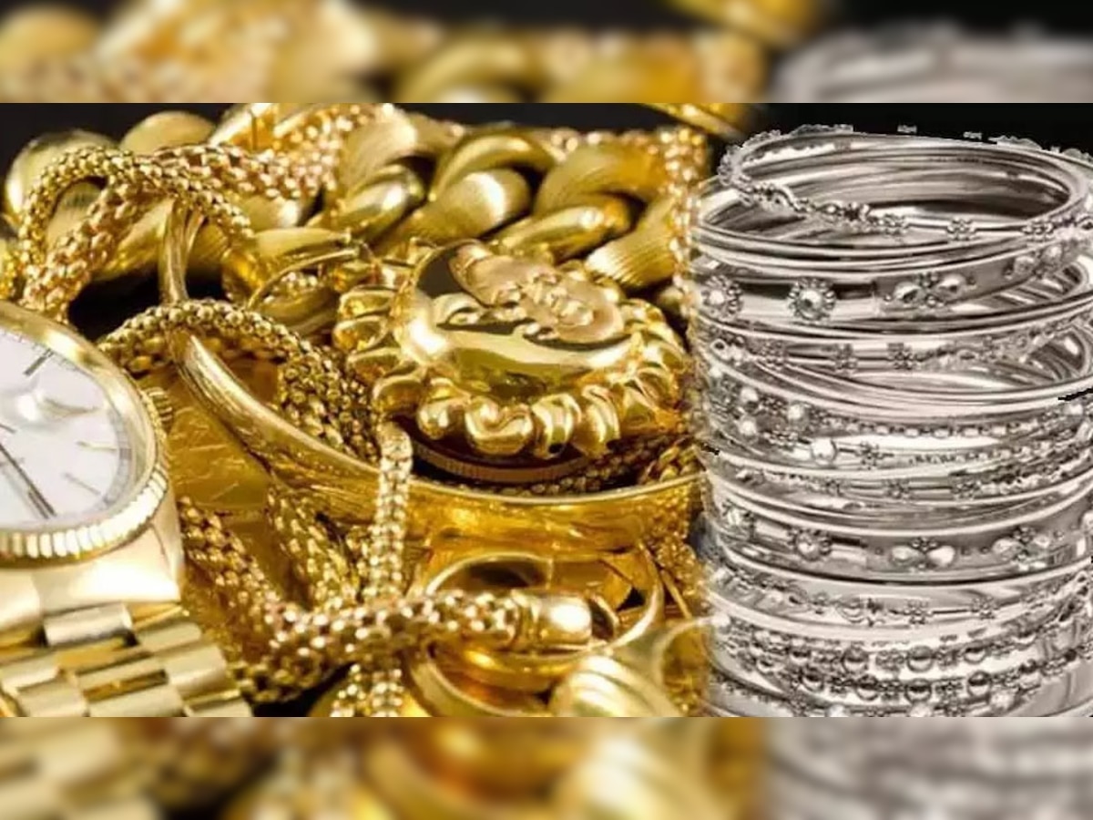 Gold Silver Price: सणासुदीच्या दिवसात सोने-चांदी खरेदीची संधी, जाणून घ्या दर title=