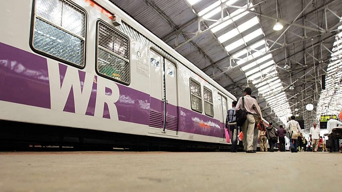 Mumbai local train western railway block at dahanu road staion 