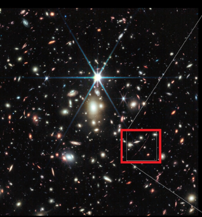 NASA James Webb Telescope captures most distant star ever seen see photos 