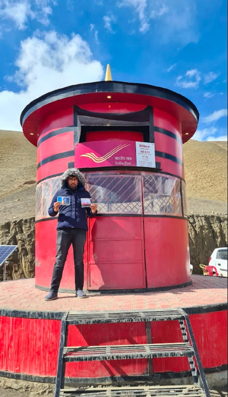 world largest post office hikkim village photos 
