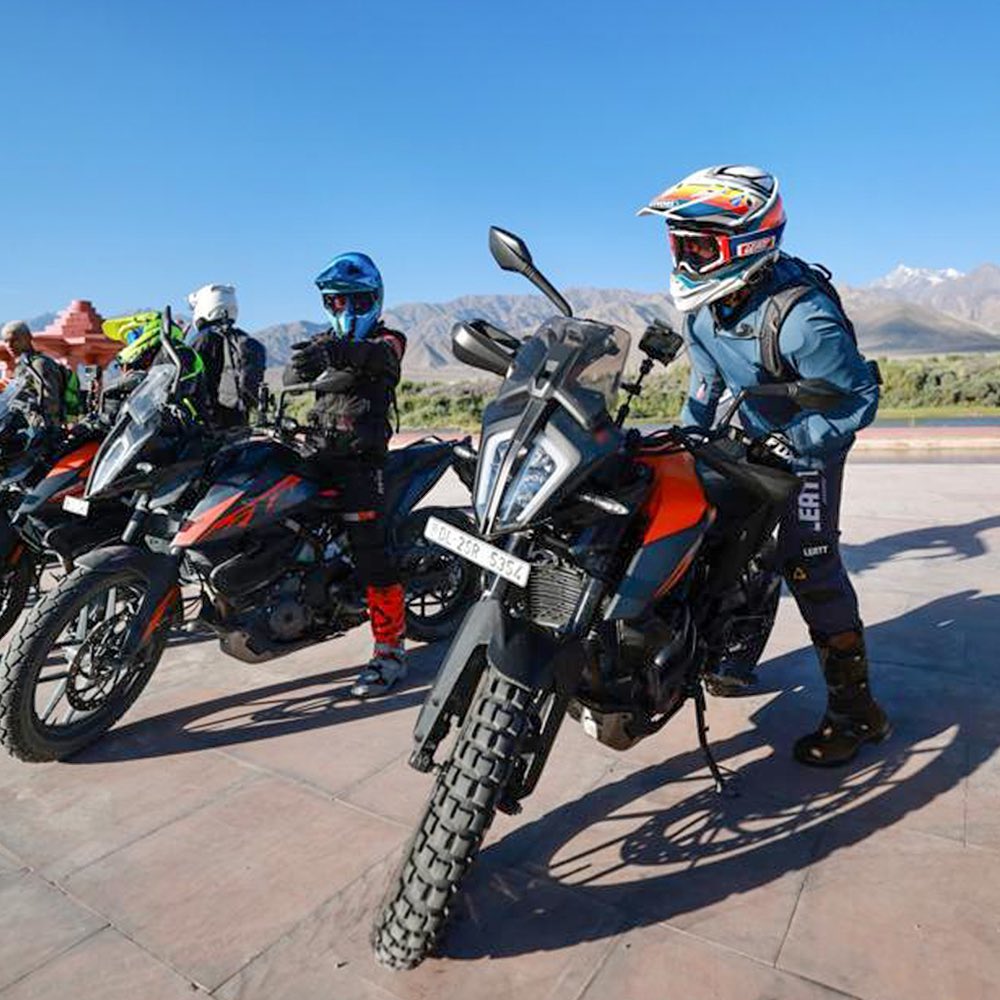 Rahul Gandhi Bike Ride To Ladakh