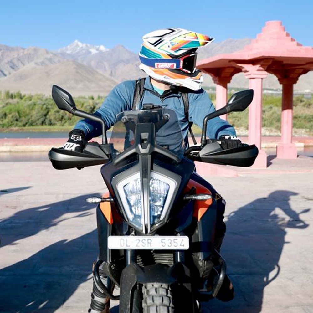 Rahul Gandhi Bike Ride To Ladakh