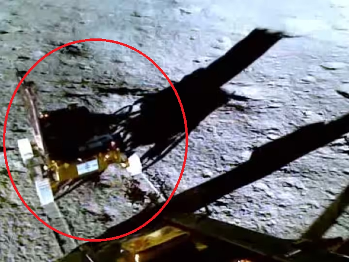 Video : Chandrayaan 3 मधील प्रज्ञान रोवरनं चंद्र गाठताच तिथं...; इस्रोची नवी माहिती व्यवस्थित वाचा  title=