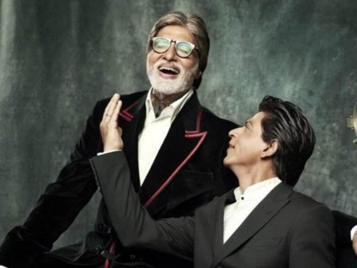 shah rukh khan and amitabh bachchan together