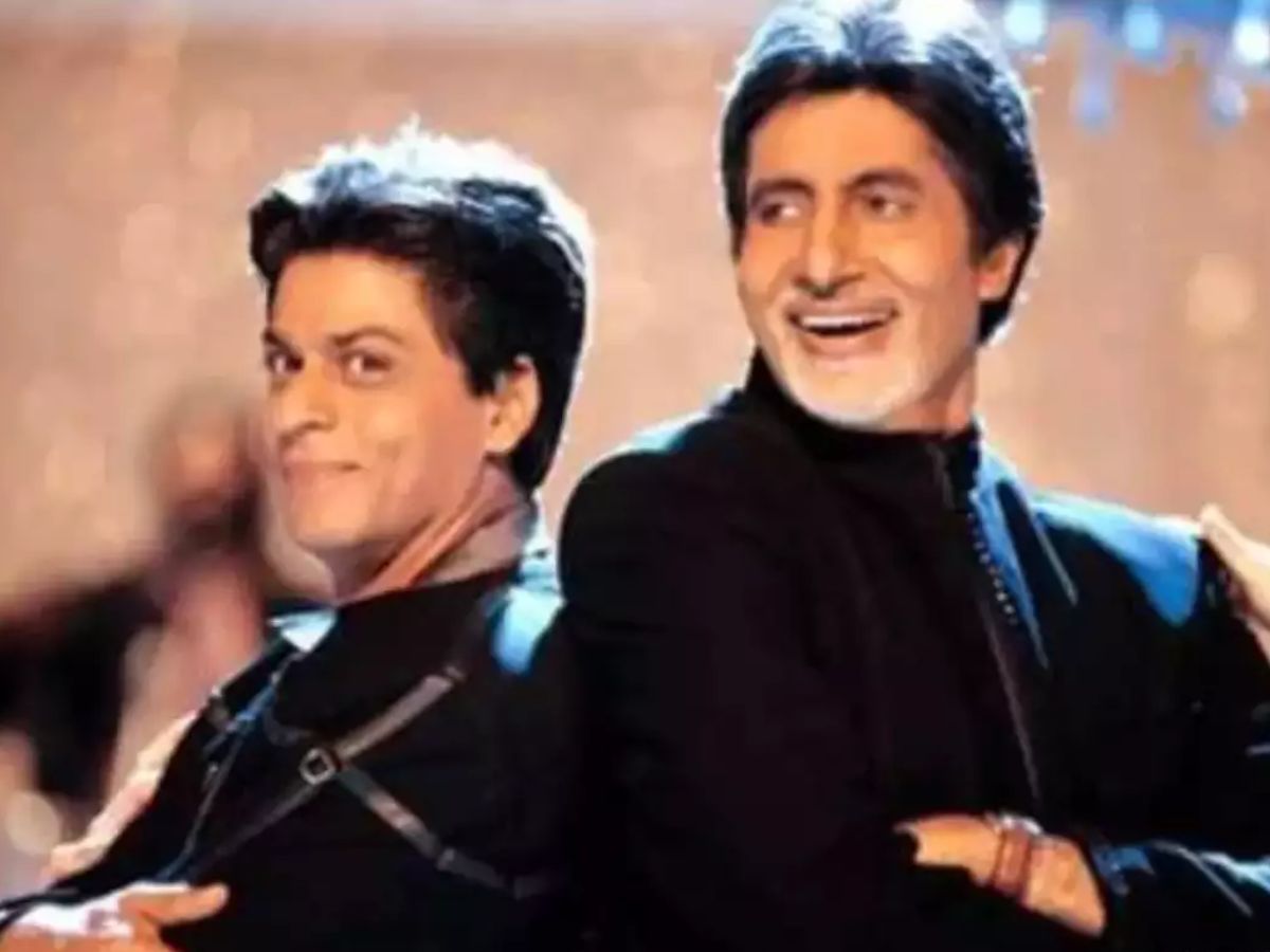 shah rukh khan and amitabh bachchan together