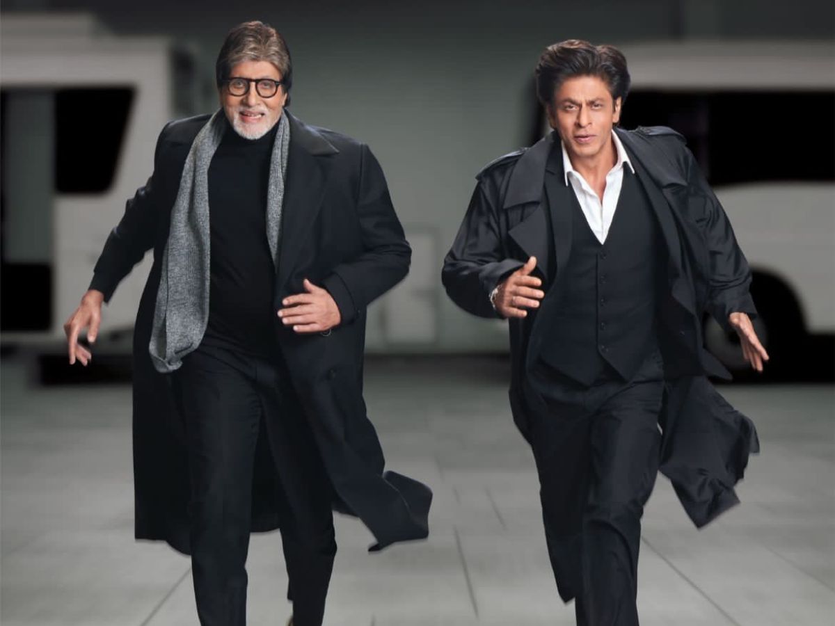 shah rukh khan and amitabh bachchan together